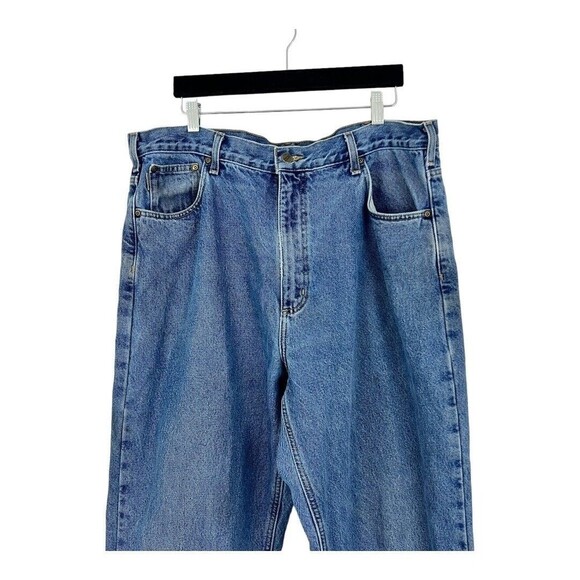 Carhartt B 172 DST Relaxed Fit Mens Size 40 X 34 Flannel Lined Jeans - Picture 2 of 5